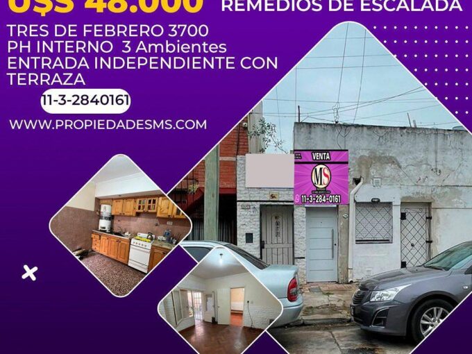 DEPARTAMENTO PH SIN EXPENSAS ENTRADA UNICA